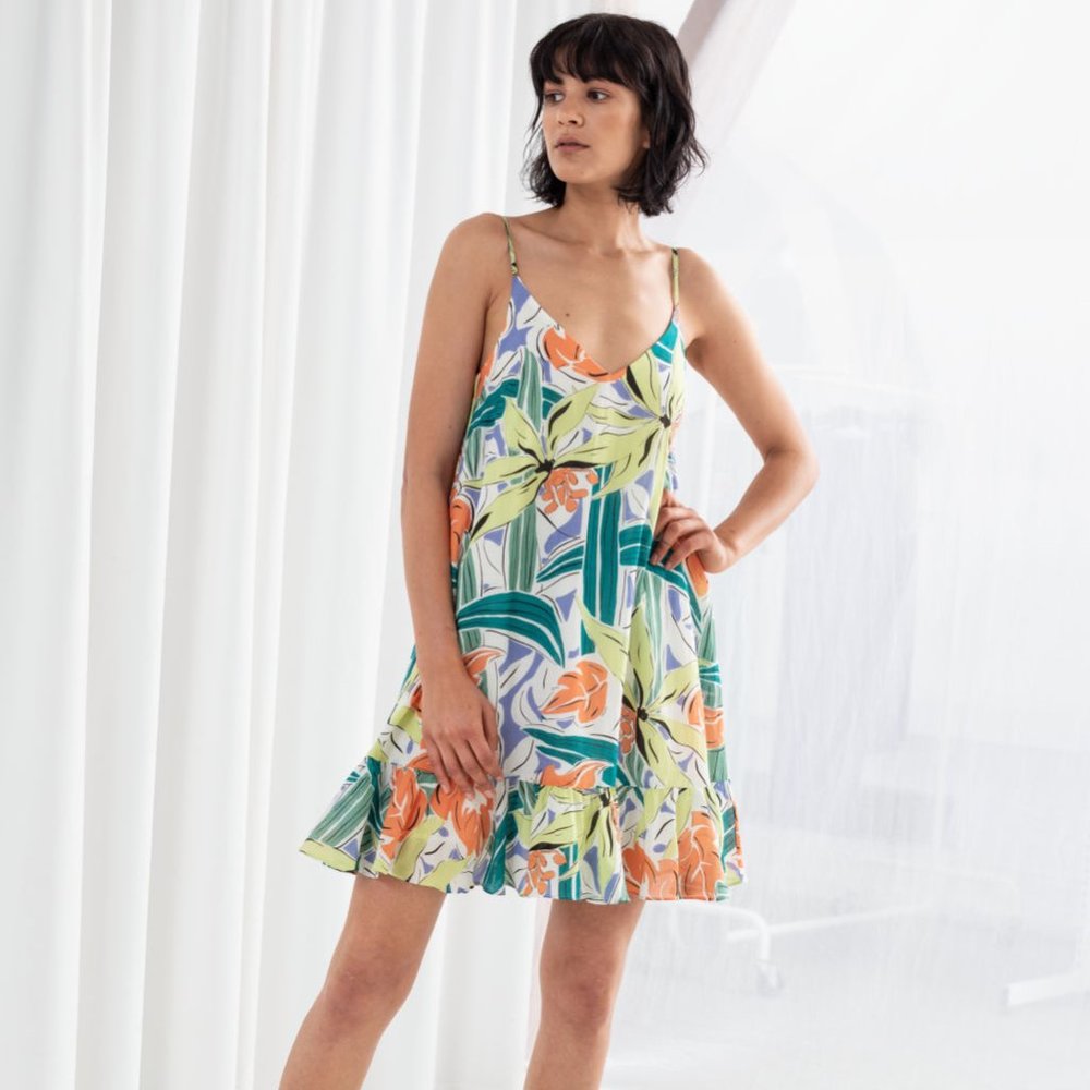 Paris Atelier & Other Stories Drop Waist Dress